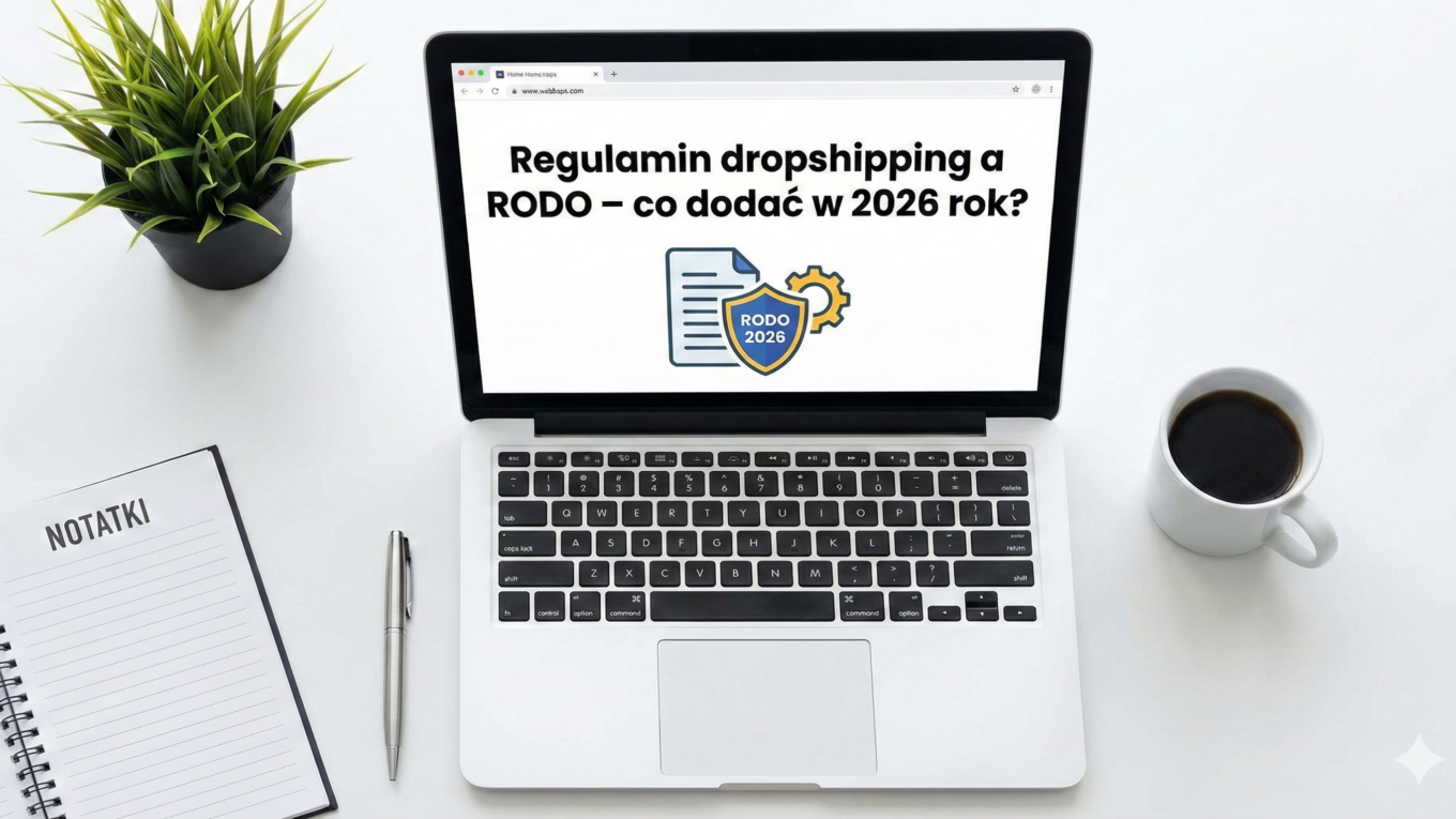 regulamin dropshipping