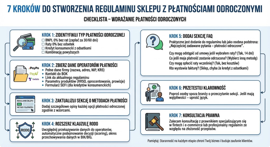 regulamin sklepu internetowego