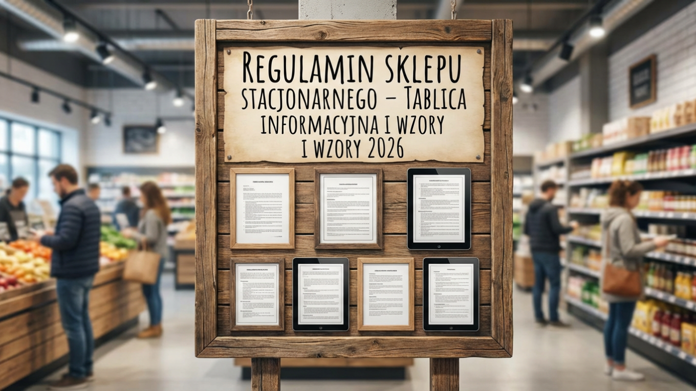 regulamin sklepu stacjonarnego